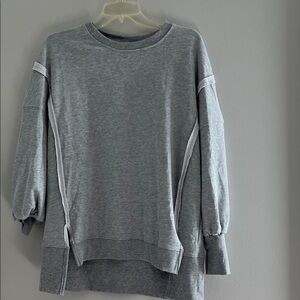Gray Women's Oversized Cozy Sweatshirt